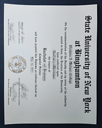 SUNY Binghamton diploma, Buy a fake Binghamton University Bachelor degree