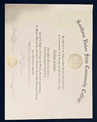 Order a SUSCC diploma certificate, Southern Union State Community College diploma