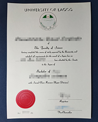 UNILAG degree of Bachelor, University of Lagos diploma certificate