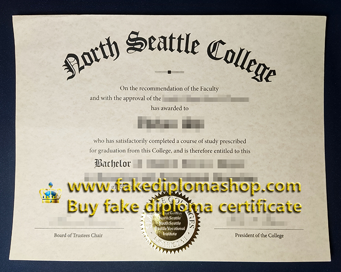 North Seattle College diploma of Bachelor, NSC degree