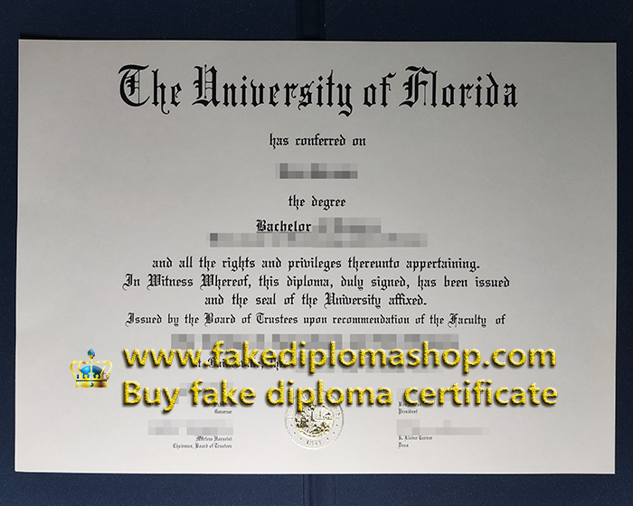 University of Florida diploma in 2023, UF Bachelor degree