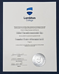 Is Lambton College certificate recognised in Canada? Buy Canada fake diploma