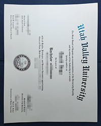 Utah Valley University diploma, UVU fake degree of Bachelor for sale