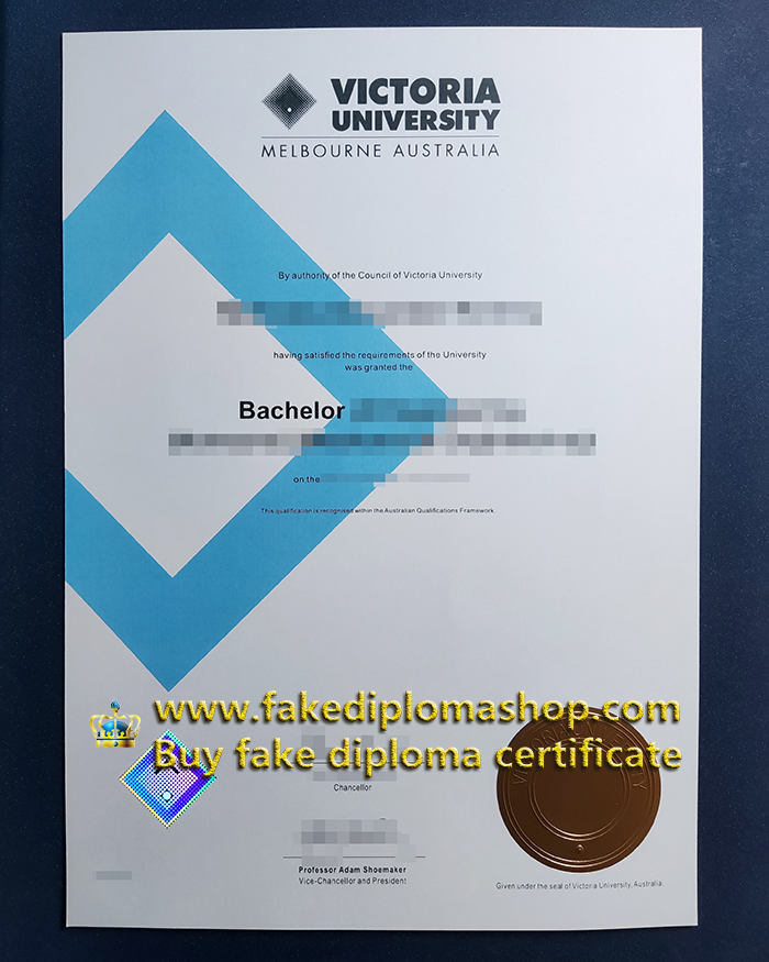 Victoria University diploma in 2023