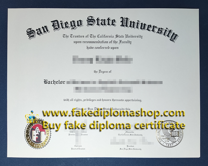 San Diego State University degree