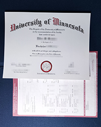 Order a fake University of Minnesota diploma and transcript now