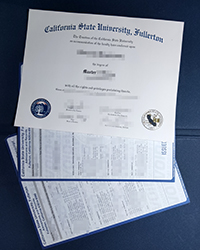 CSUF diploma and transcript, buy California State University, Fullerton degree of Master