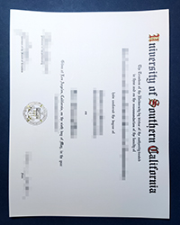 How useful to buy a fake USC degree certificate, University of Southern California diploma?