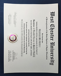 Purchase a West Chester University diploma of Bachelor, WCU diploma for sale