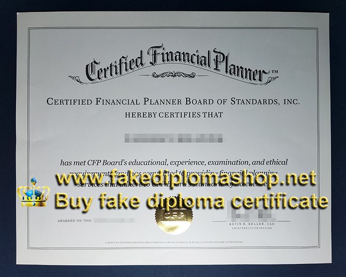 What Is The Use Of A Certified Financial Planner Certificate In The Usa 