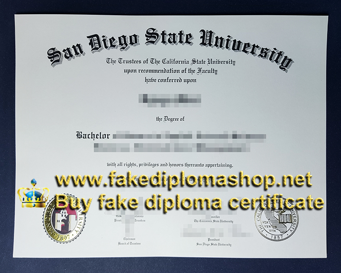 Where to buy an SDSU diploma, San Diego State University diploma online?