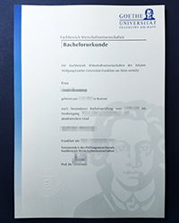 Why do you choose a Goethe-Universität Frankfurt am Main degree to get a job?