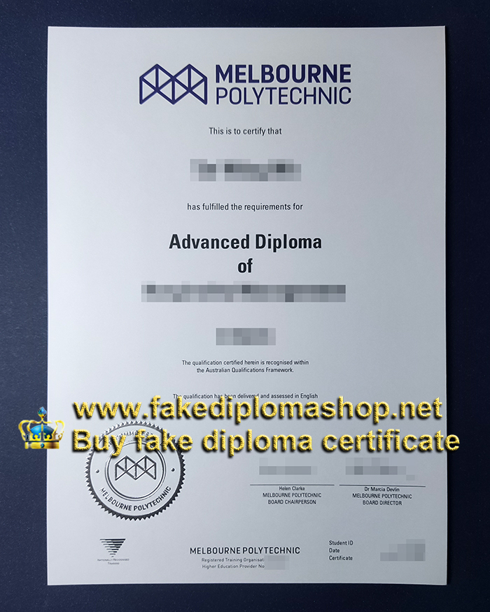 Melbourne Polytechnic Advanced diploma