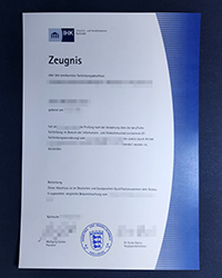 Purchase a IHK certificate, Industrie-und Handelskammer Karlsruhe certificate