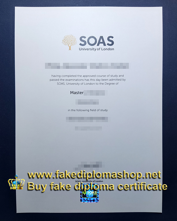 SOAS University of London diploma