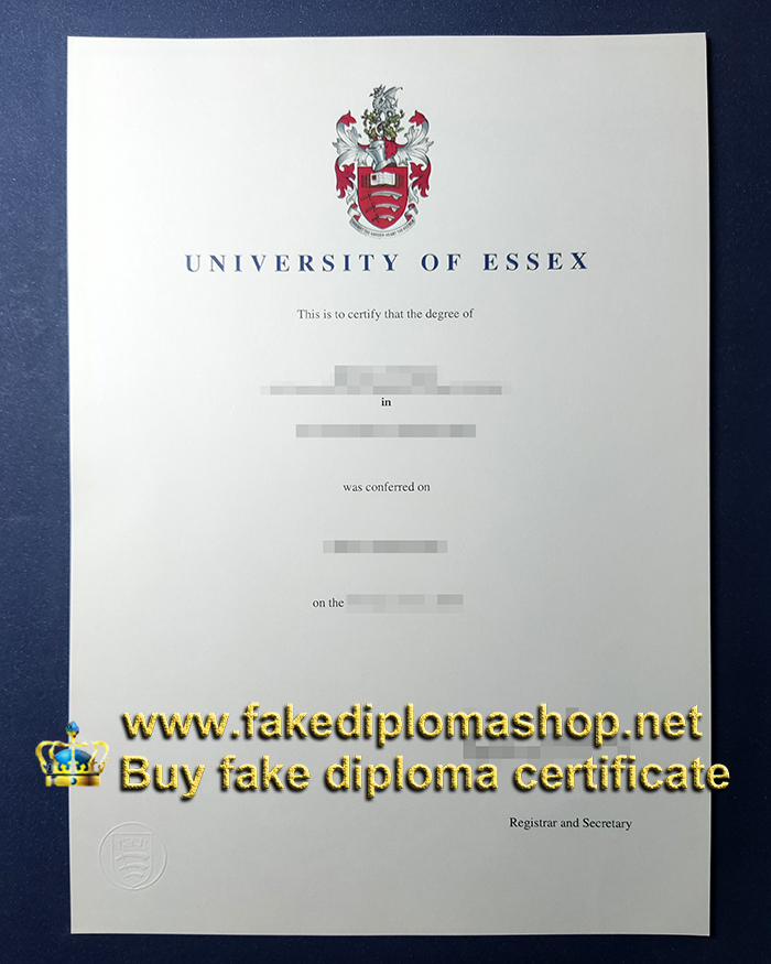 University of Essex diploma