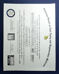 Purchase an A4M certificate, American Academy of Anti-Aging and Regenerative Medicine certificate design