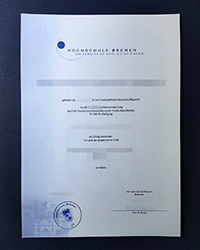 Order an Hochschule Bremen diploma, Germany diploma design