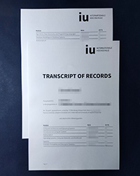 Replace your unsatisfactory transcript by purchasing a fake IU International University transcript now