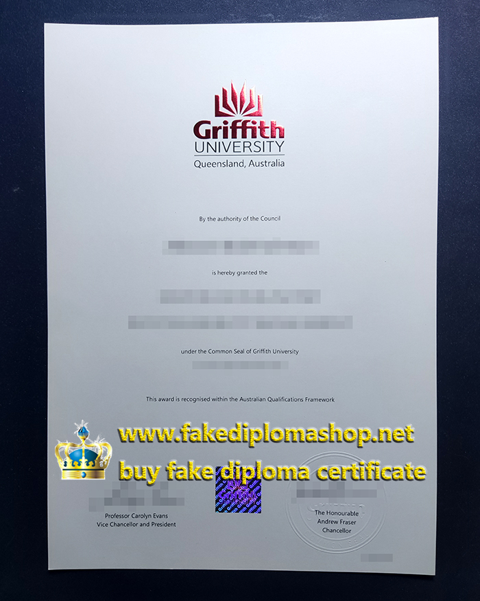 Griffith University diploma