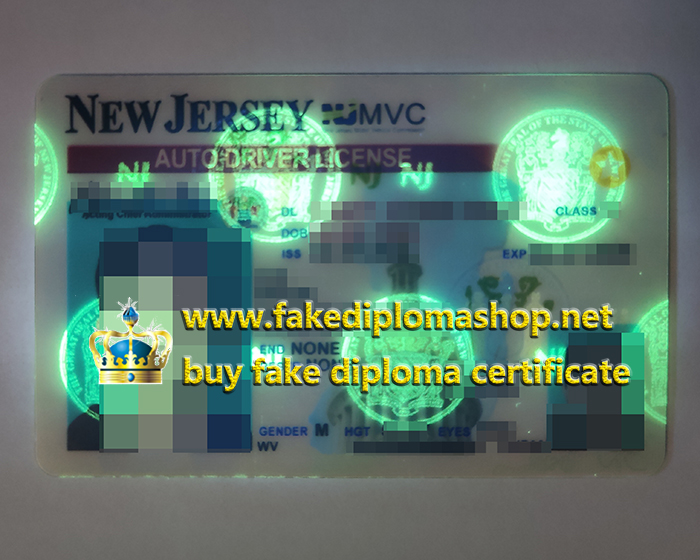 New Jersey Auto Driver License