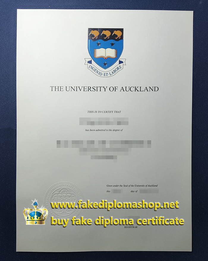 University of Auckland diploma