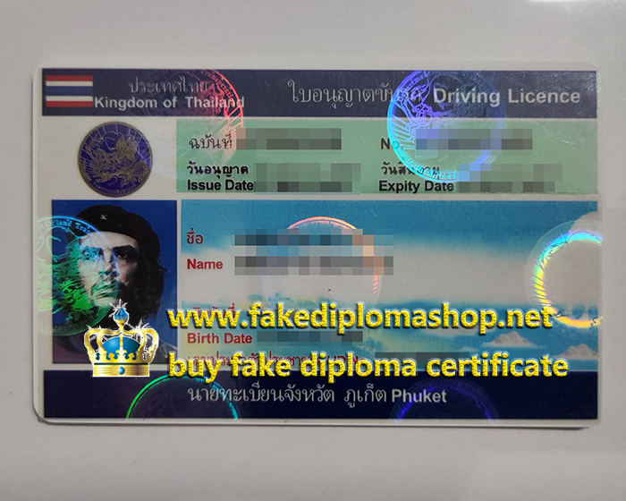 Thailand Driving licence