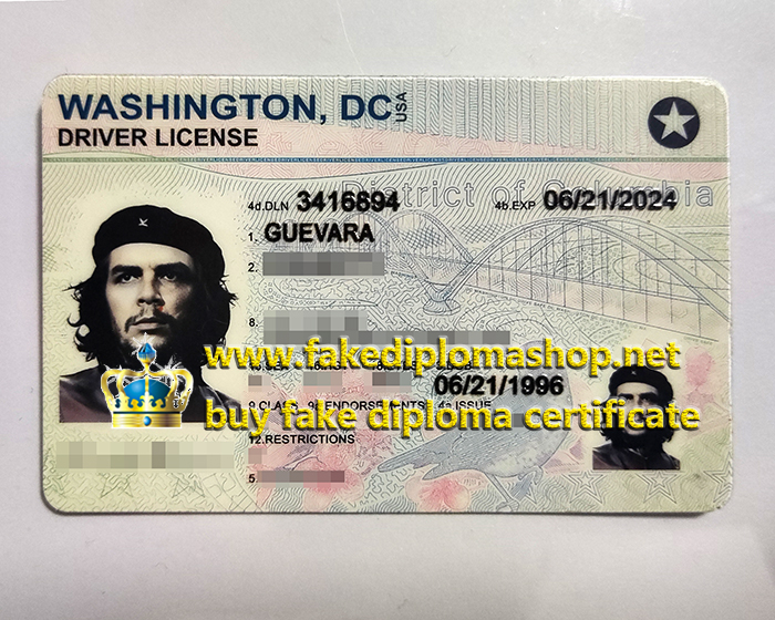 Washington D.C. Driver's License