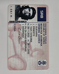 How to buy a fake Driving licence in Serbia? SRB ID for sale