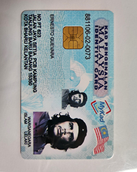 How long to get a Kad Pengenalan Malaysia Identity Card online?