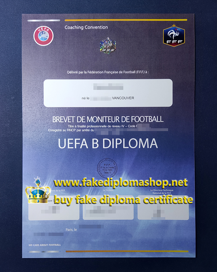 UEFA B diploma